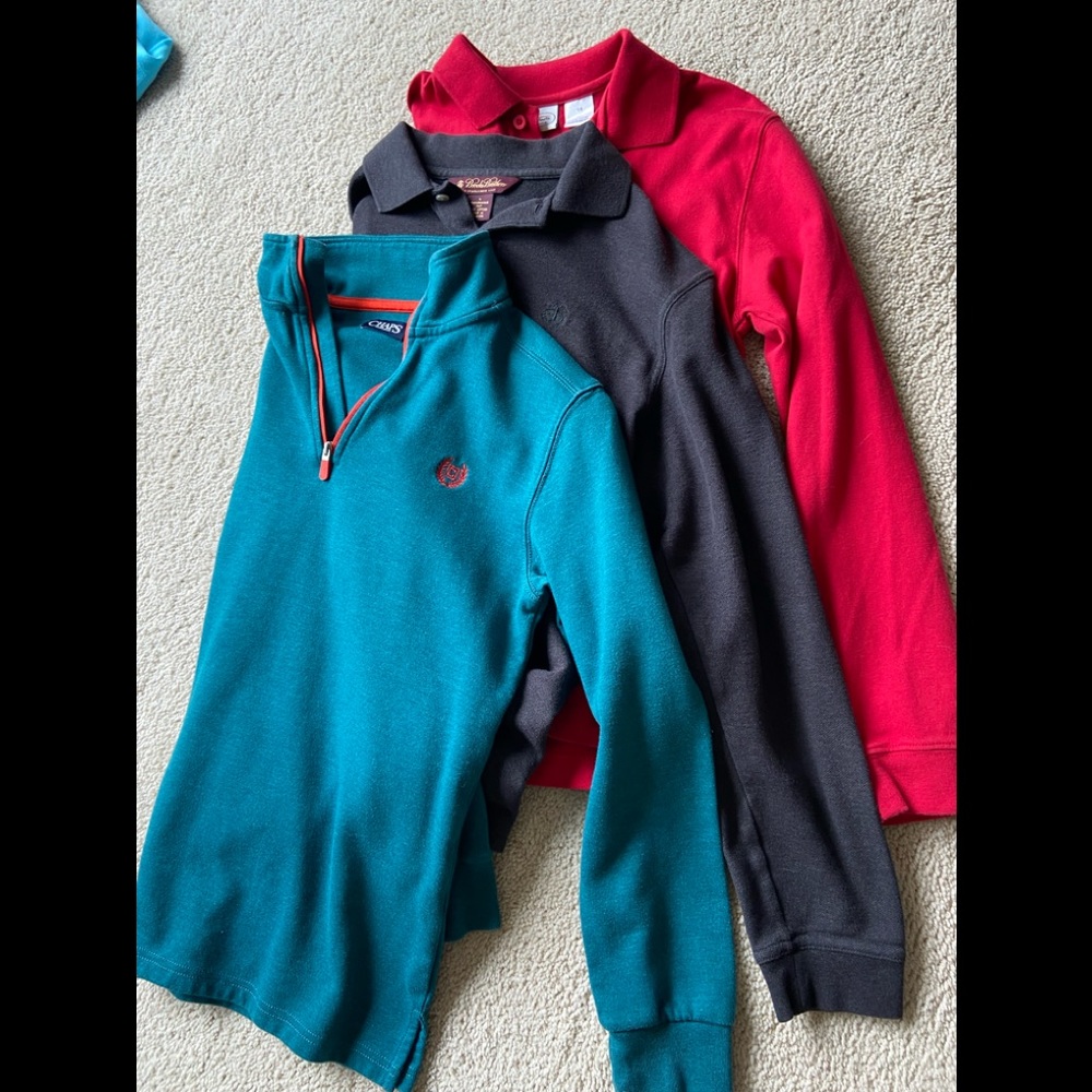 Chaps, Talbots kids, brooks brothers, long sleeve youth extra large
